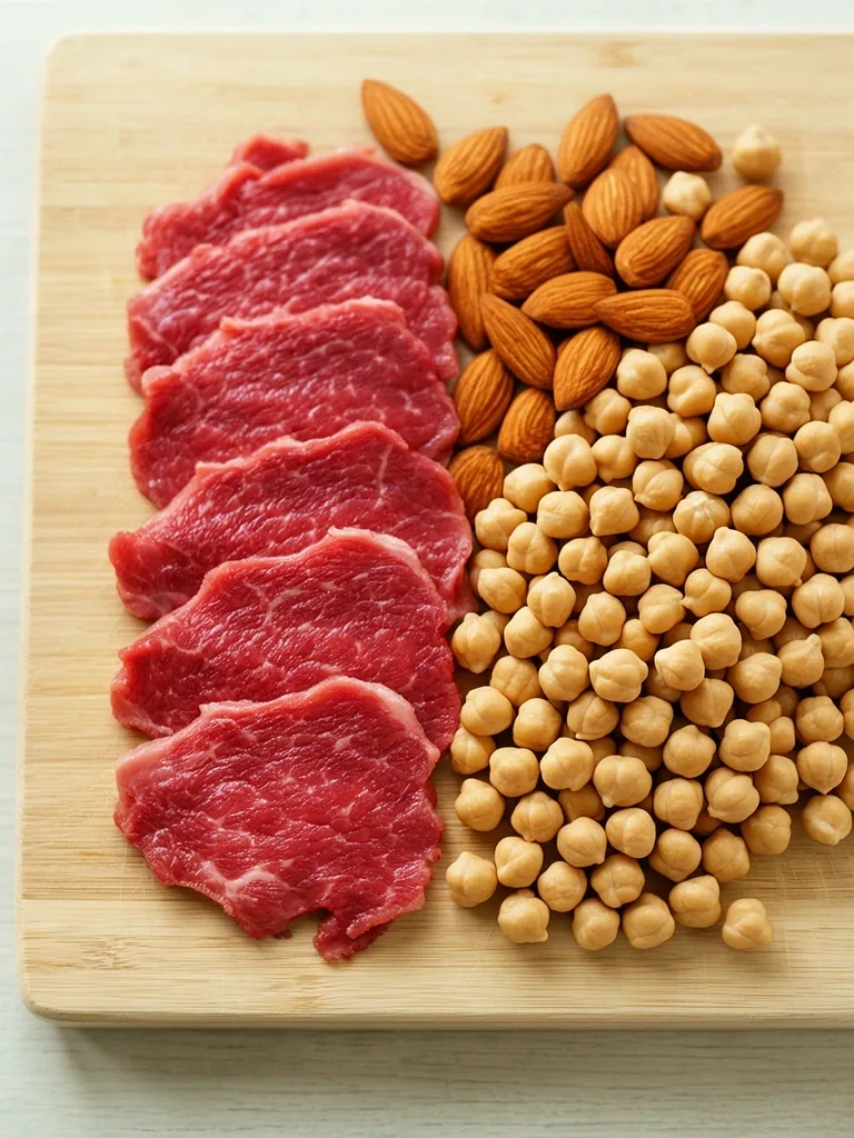 Comparison of protein sources